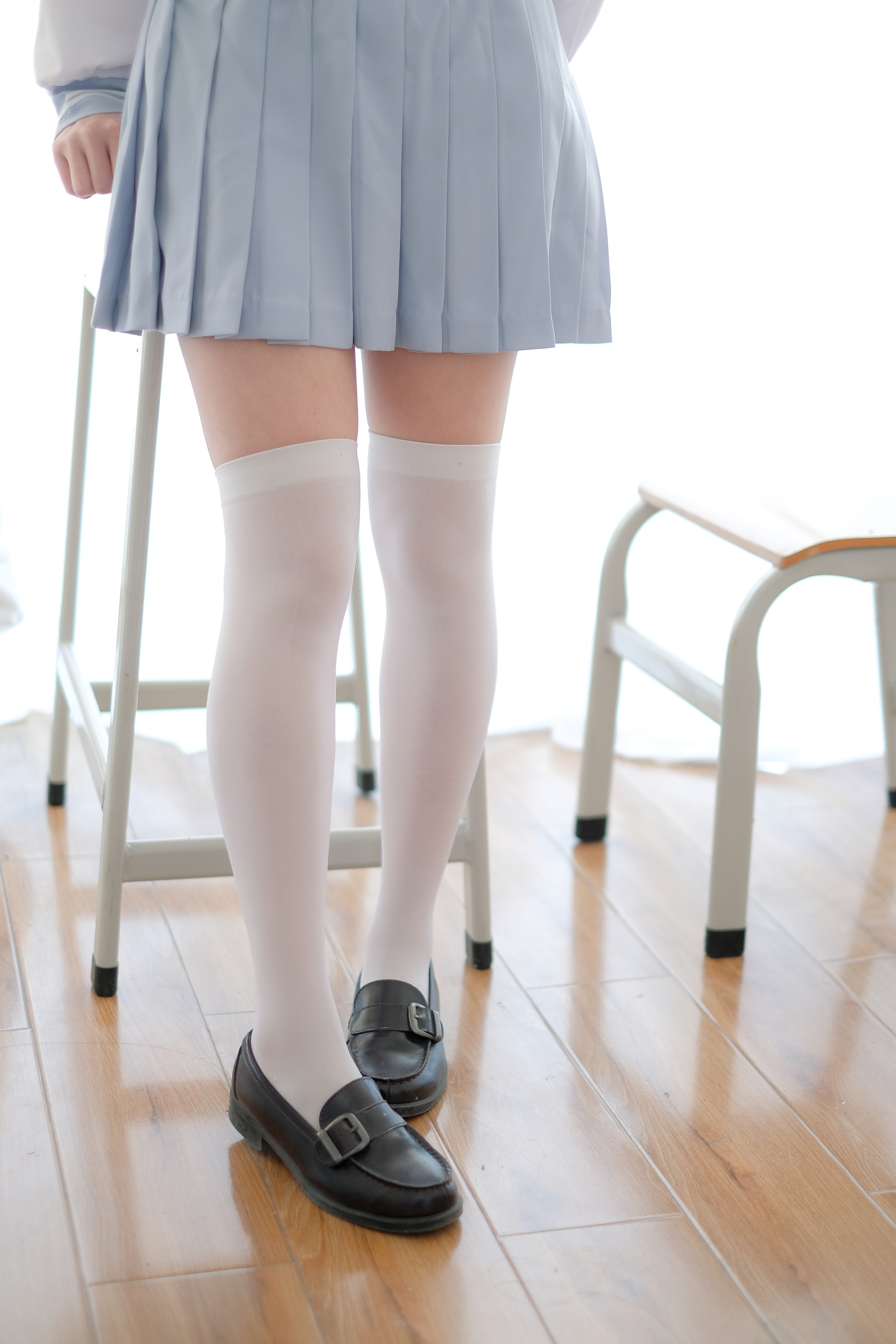 喵写真 VOL.023 丝袜百褶裙4 [65P]-XikXak